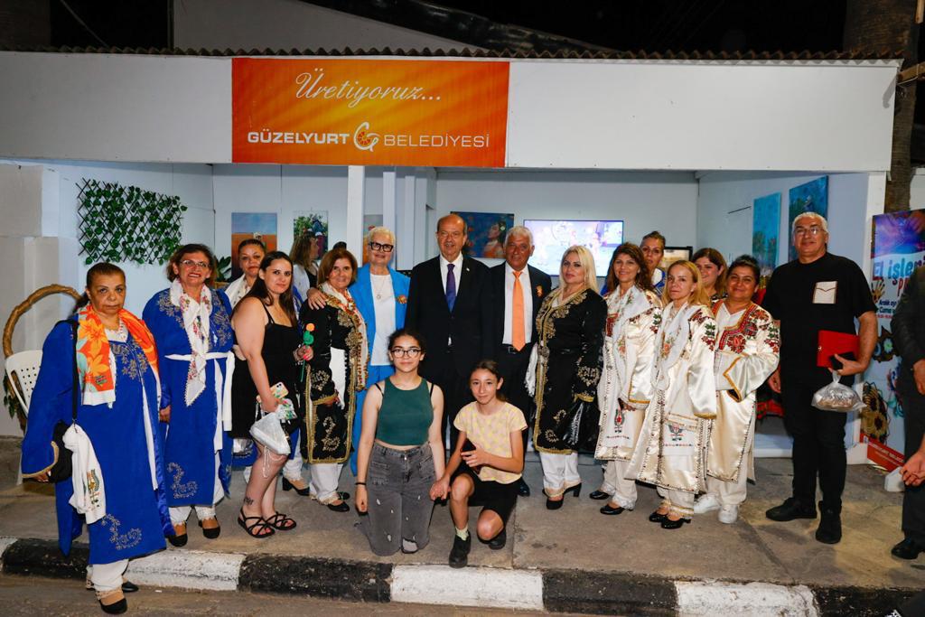 Cumhurbaşkanı Tatar, Güzelyurt Portakal Festivali açılışına katıldı