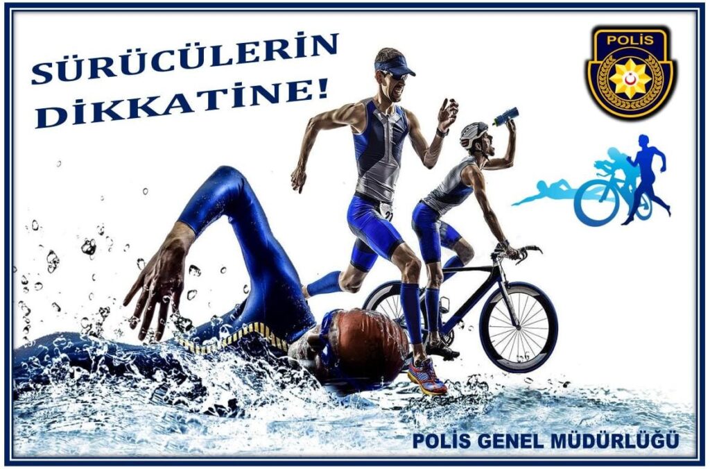 Bisiklet ve aquatlon yarışı nedeniyle yarın bazı yollar trafiğe kapatılacak