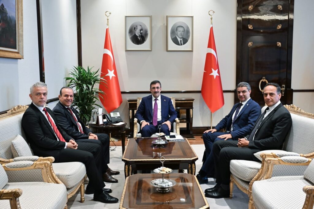 Ataoğlu, TC Cumhurbaşkanı Yardımcısı Yılmaz’la görüştü