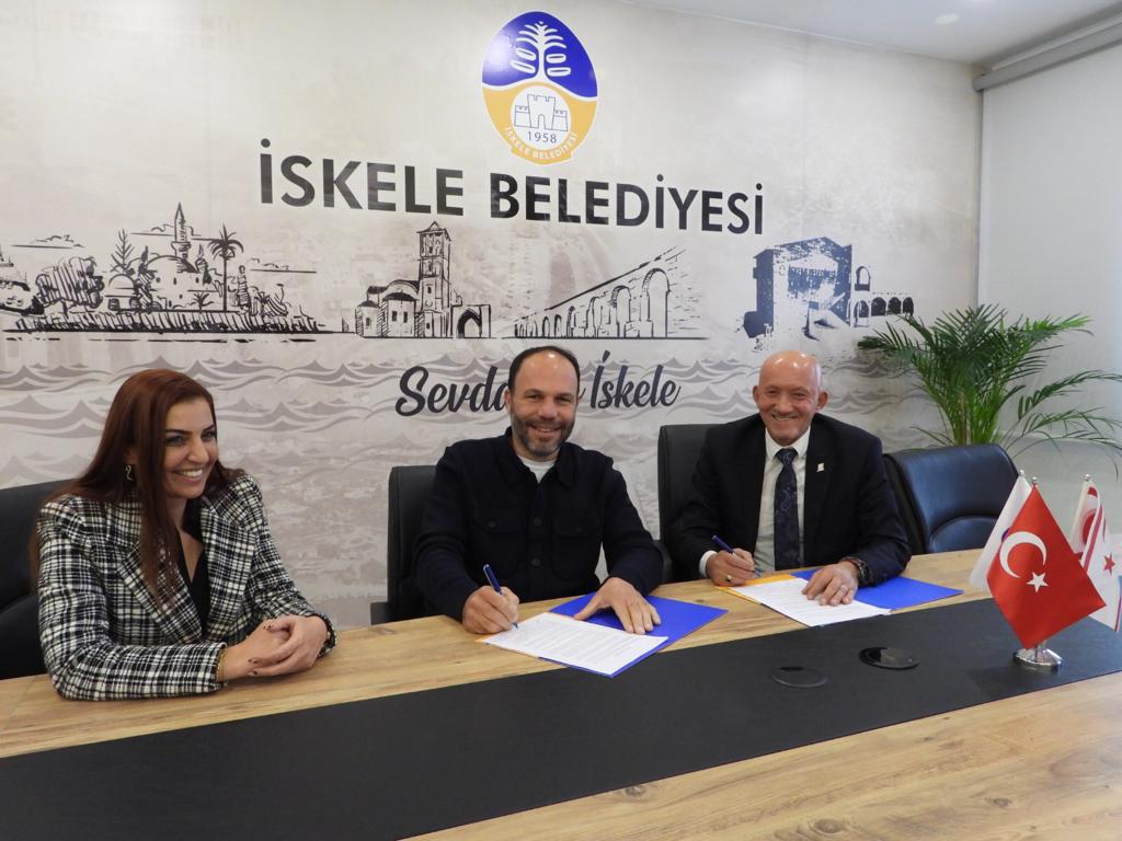 Posta Dairesi ile İskele Belediyesi arasında iş birliği protokolü yapıldı
