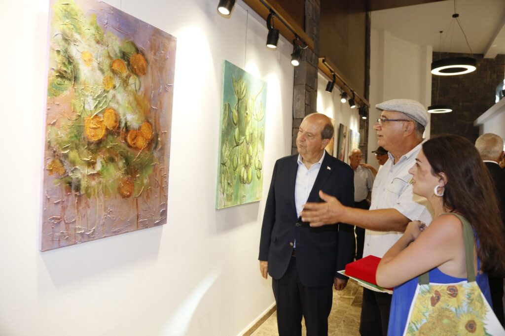 “Sanat barıştır, güzelliktir, yaratıcılıktır”