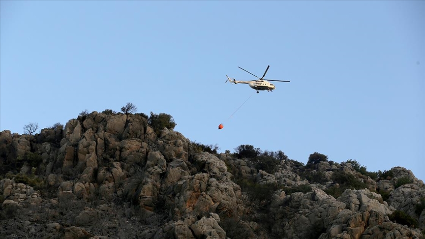 Muğla’da makilik alanda çıkan yangın kontrol altına alındı