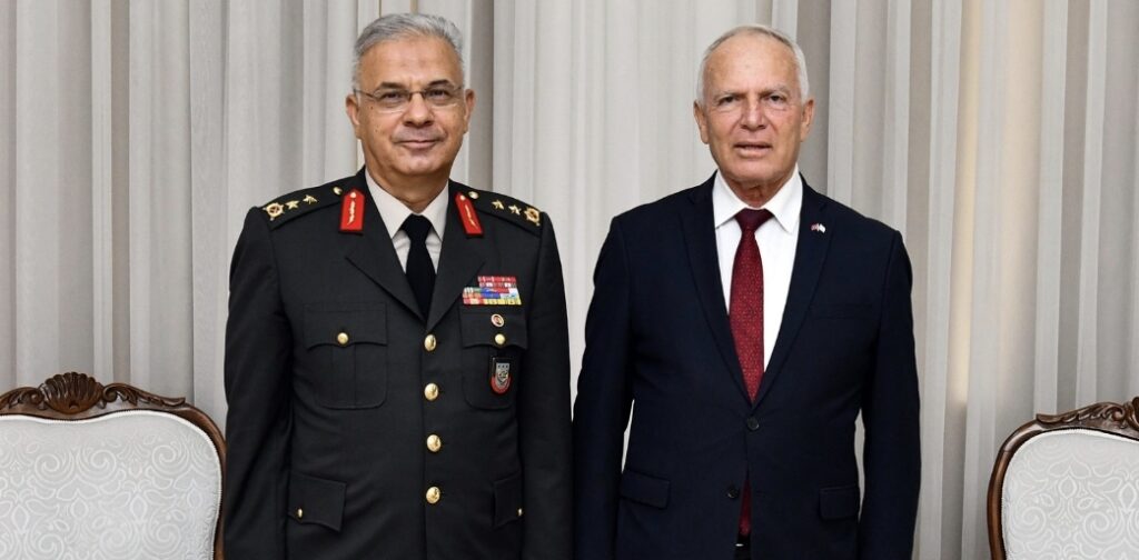 Töre, göreve yeni atanan Kıbrıs Türk Barış Kuvvetleri Komutanı Tümgeneral Kılınç’ı kabul etti