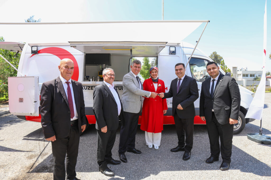 Türk Kızılay’dan KKTC’ye mobil ikram araç desteği