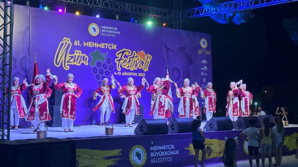 61’inci Mehmetçik Üzüm Festivali’nde geleneksel Kıbrıs gecesi düzenlendi