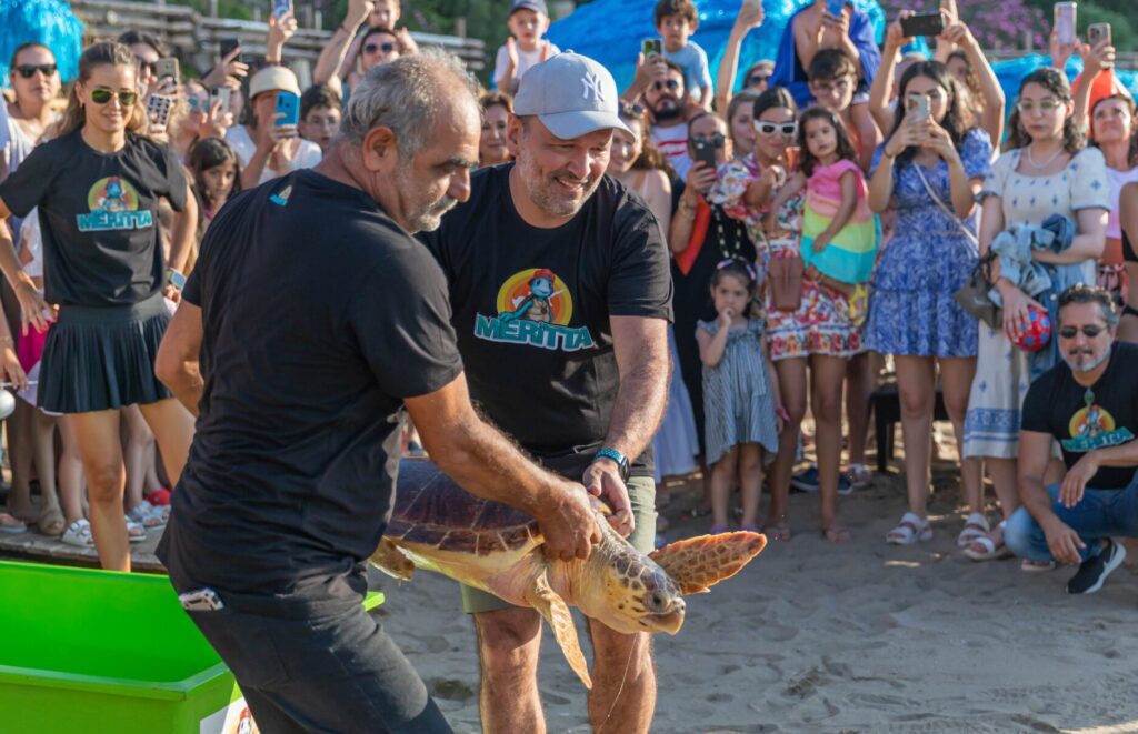 Meritta, 5 yılda 87 yaralı kaplumbağayı sağlığına kavuşturdu