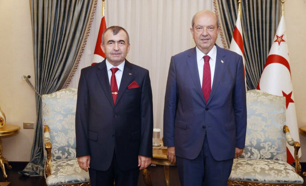 Tatar, emekli Korgeneral İlyas Bozkurt’u kabul etti