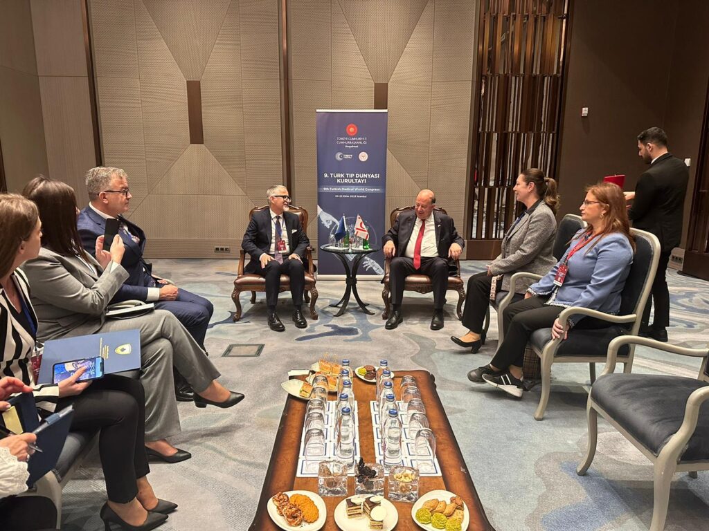 Dinçyürek, Kosova Sağlık Bakanı ve Kırgızistan Sağlık Bakanı ile görüştü