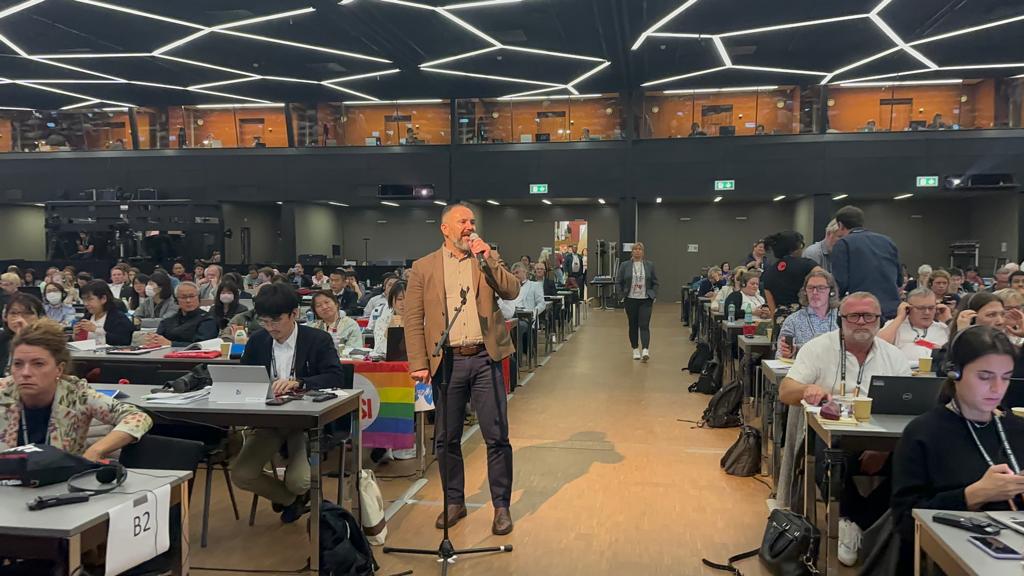 KTAMS, Uluslararası Kamu Görevlileri Sendikaları Federasyonu’nun 31. Kongresine katıldı