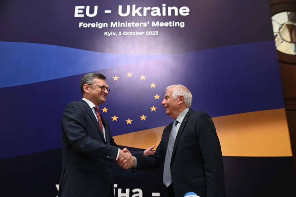 AB dışişleri bakanlarından Kiev’de “tarihi” toplantı