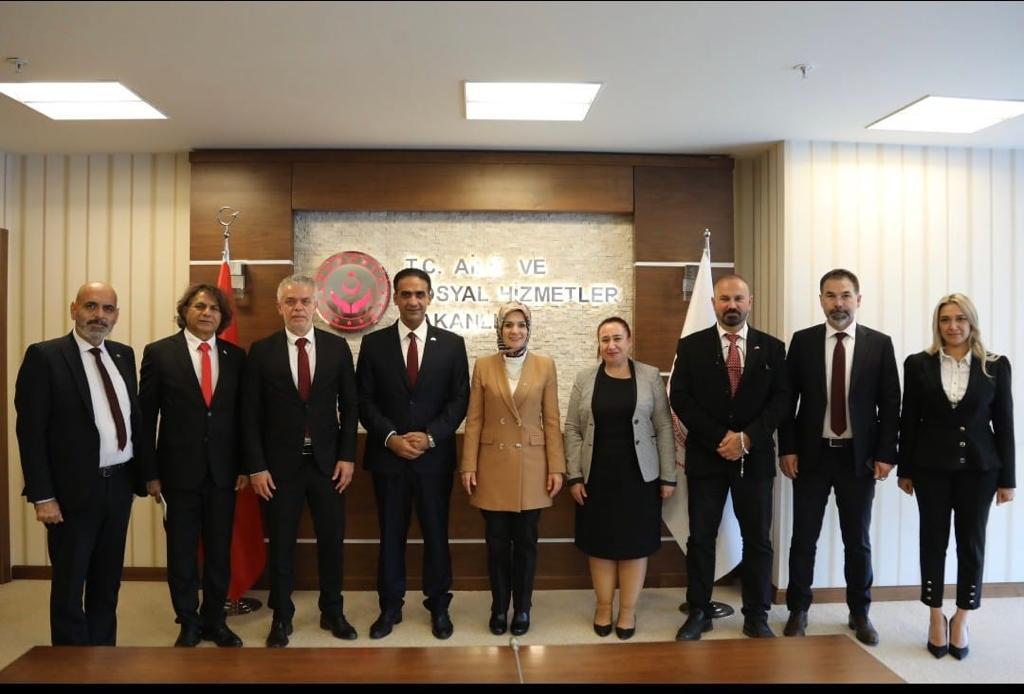 ‘‘Görüşmemizin ve ortak çalışmalarımızın verimli sonuçlar getireceğine inanıyoruz’’