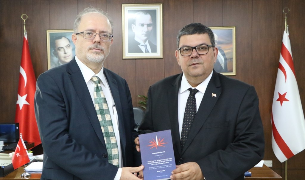Berova, Ass. Prof. Dr. Ramiz’i kabul etti