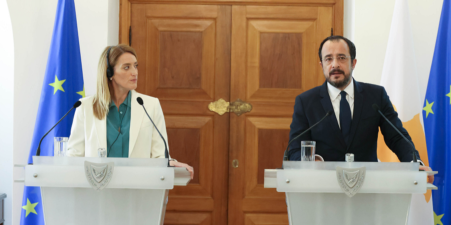 Roberta Metsola’nın, 1 Nisan’da Güney Kıbrıs’a çalışma ziyareti yapacağı belirtildi