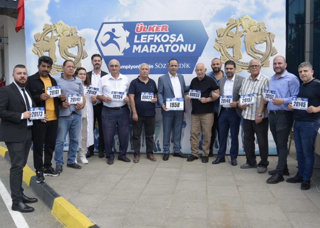 UBP Lefkoşa İlçe Başkanlığı, Şampiyon Melekler için Lefkoşa Maratonu’na destek verdi