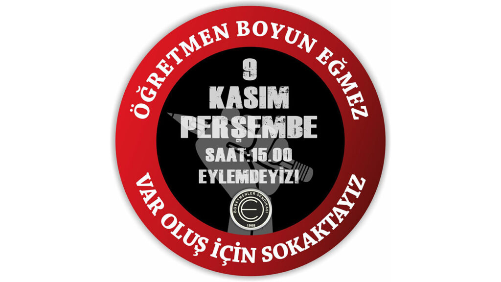 KTOEÖS yarın 15.30’da Meclis, 16.00’da Eğitim Bakanlığı önünde eylem ve miting yapacak