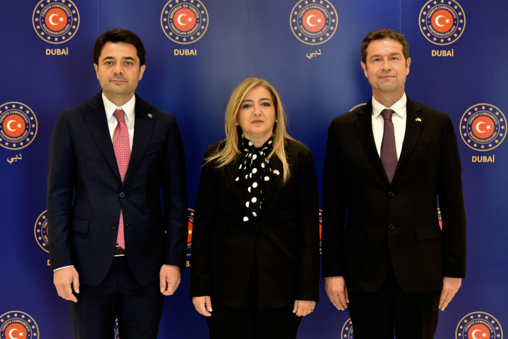 Ombudsman Varol, TC Abu Dabi Büyükelçisi Tunçer ve TC Dubai Başkonsolosu Şaylan’ı ziyaret etti