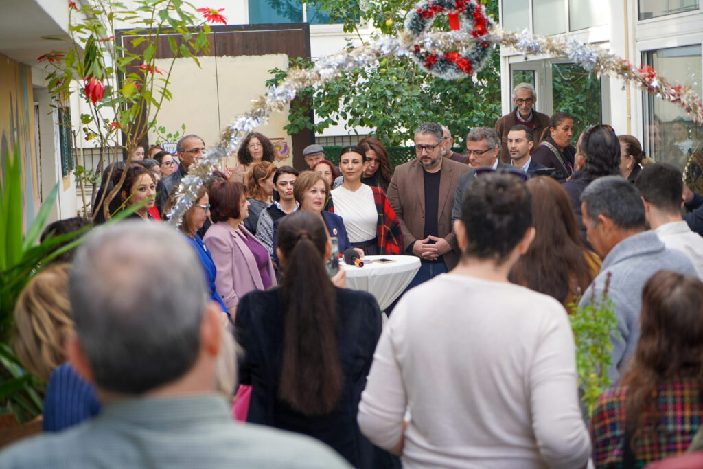 Emekçi Kadınlar Kooperatifi’nin Girne’deki satış ve üretim noktası açıldı