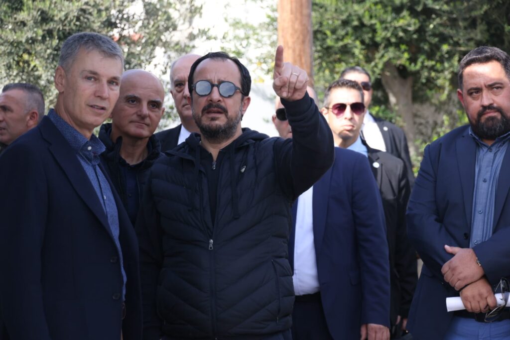 Hristodulidis “Agios Dometios” (Metehan) bölgesini ziyaret etti