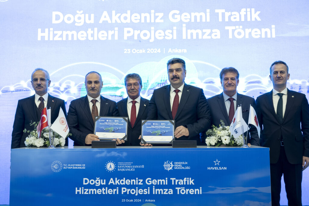 Doğu Akdeniz Gemi Trafik Hizmetleri Sistemi Kurulumu Projesi’nde imzalar atıldı
