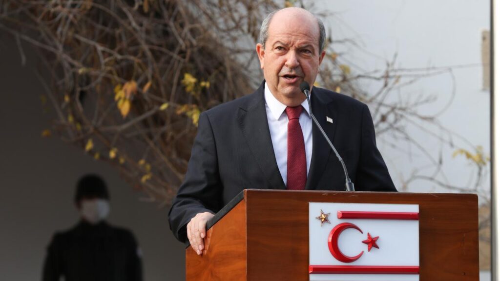 Tatar: Onun için iki devletli çözümü öneriyoruz. Zaten 60 yıldır Kıbrıs’ta iki ayrı devlet vardır