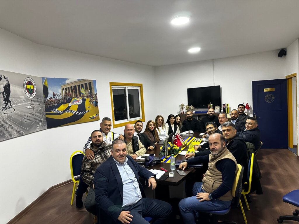 KKTC Fenerbahçeliler Derneği’nde yeni yönetimin görev dağılımı yapıldı