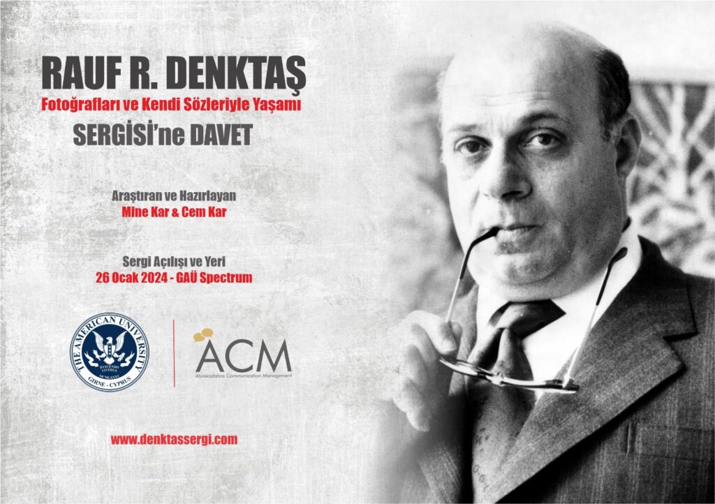 “Denktaş Sergisi” bugün GAÜ’de açılıyor