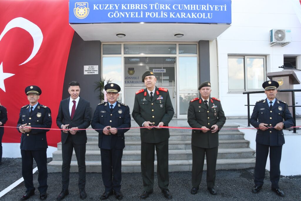 Gönyeli Polis Karakolu binasının açılış töreni gerçekleştirildi