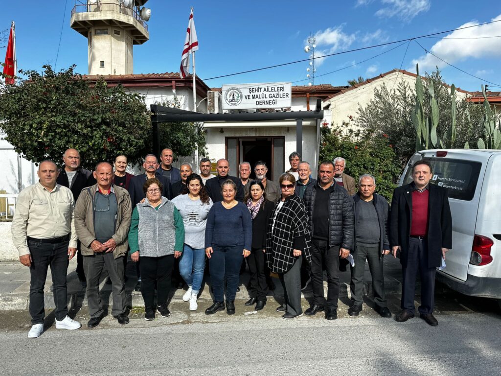 Şehit Aileleri ve Malül Gaziler Derneği başkanlığına yeniden Gürsel Benan seçildi…