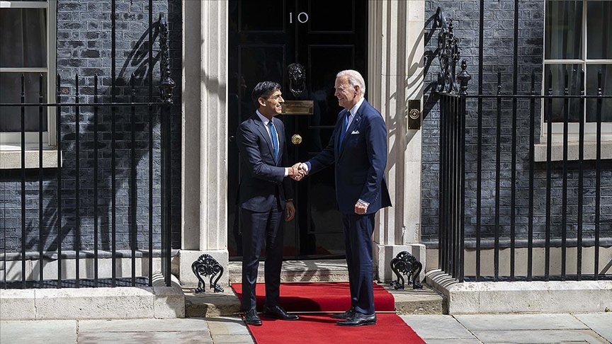 Biden ve Sunak, “iki devletli çözüm” konusunda hemfikir