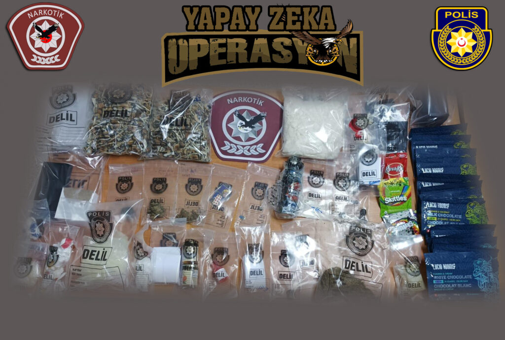 Narkotik ekipleri “Yapay Zeka Operasyonu”4.  düzenledi