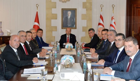 Cumhurbaşkanı Tatar başkanlığında üst düzey toplantı yapıldı