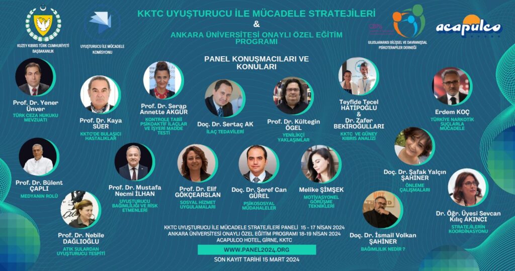 “KKTC’de uyuşturucu ile mücadele stratejileri” konulu panel düzenleniyor!