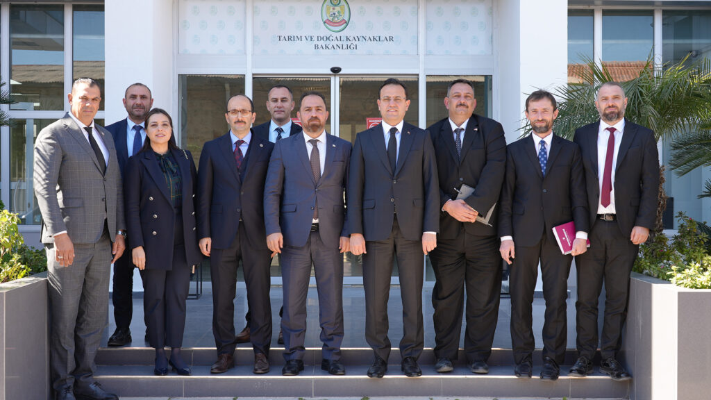 Çavuş, TC Tarım ve Orman Bakan Yardımcısı Gizligider ile beraberindeki heyeti kabul etti