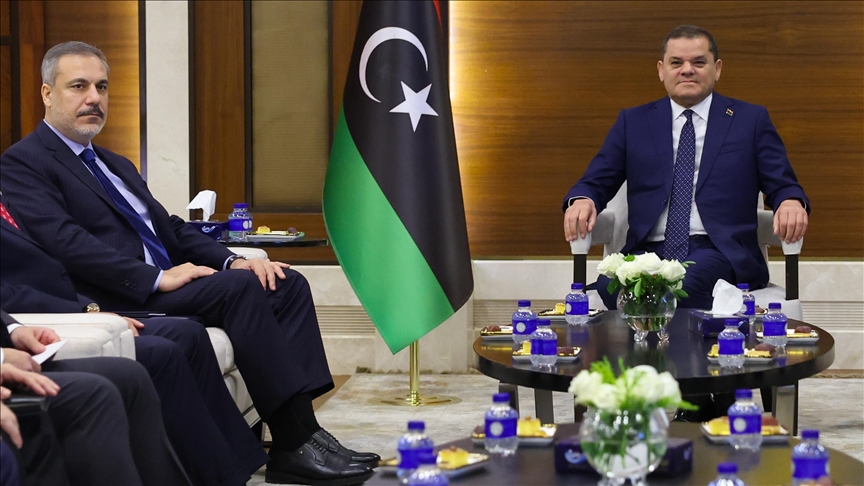 Fidan : Türkiye’nin Libya’nın bütünlüğüne, olan desteğini yineledim
