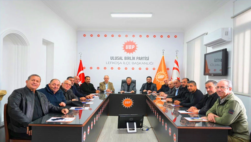 Üstel ve Savaşan Lefkoşa’nın örgüt başkanları ile bir araya geldi