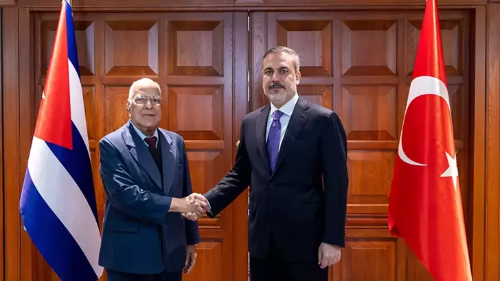 Bakan Fidan, Küba Başbakan Yardımcısı Ruiz ile görüştü