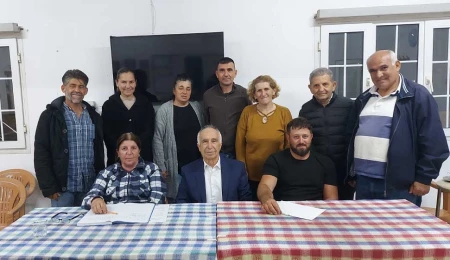 Yeşilırmak – Yedidalga Üreticiler Birliği Başkanlığı’na Cavit Atalar seçildi