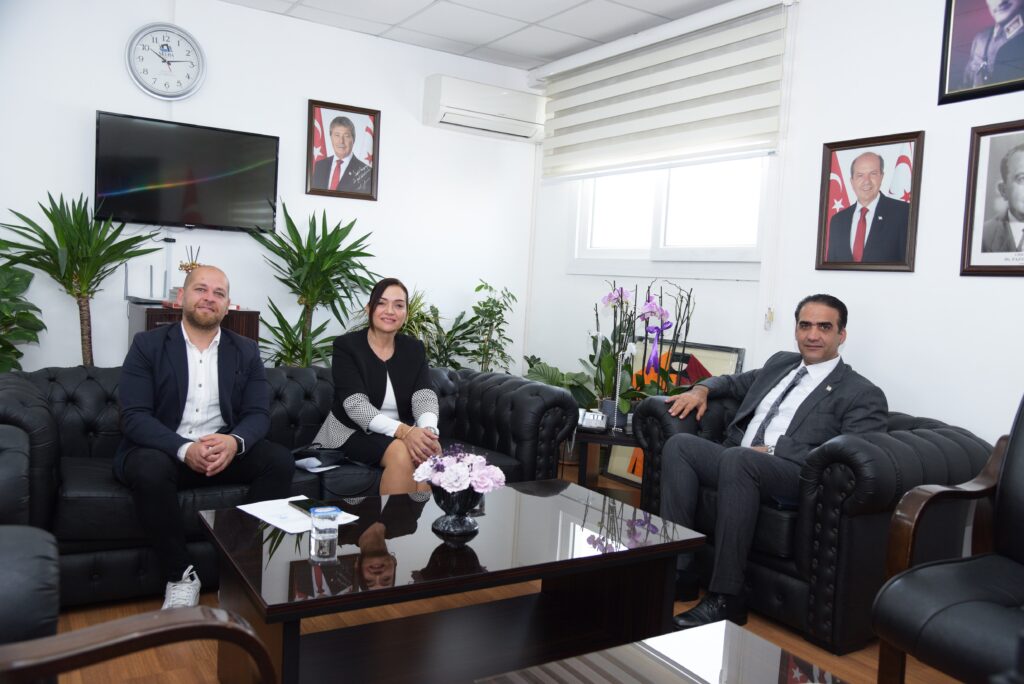 Gardiyanoğlu Kıbrıs Türk Diyetisyenler Birliği heyetini kabul etti