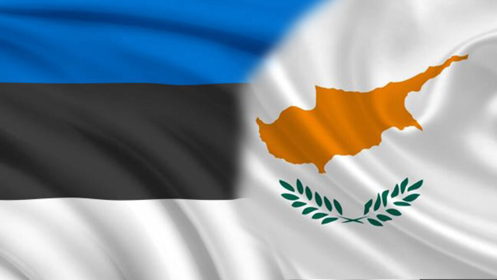 Estonya Cumhurbaşkanı Güney Kıbrıs’ta temaslarda bulundu