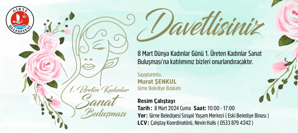 “Üreten Kadın Sanatçılar Buluşması” 8 Mart Dünya Kadınlar Günü’nde gerçekleştiriliyor
