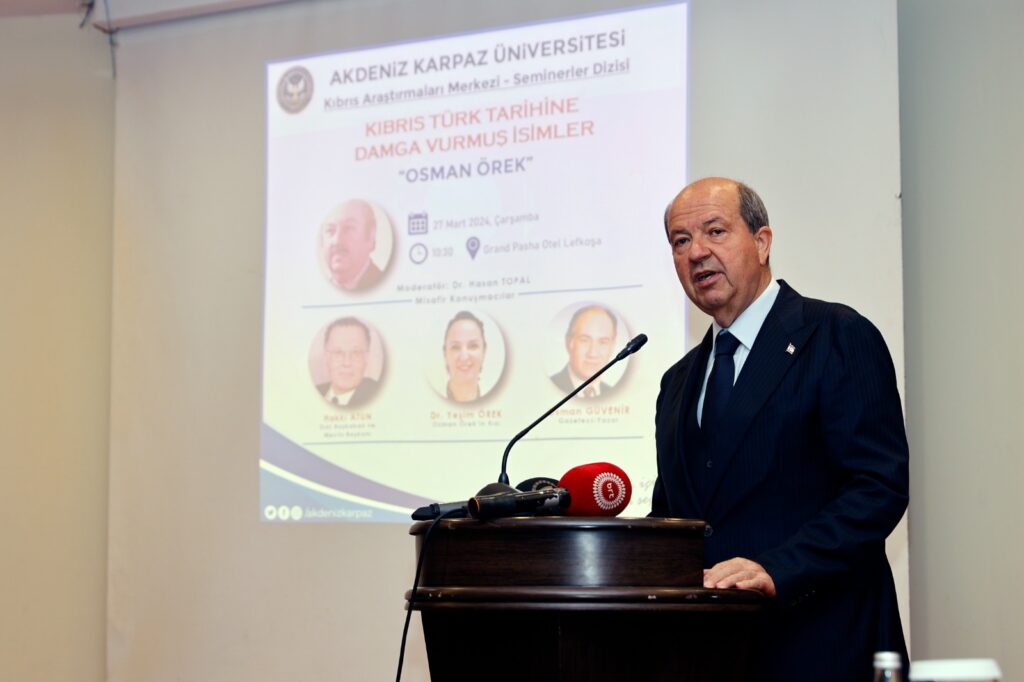 Tatar: “Milli şuurumun oluşmasında Osman Örek’in büyük katkıları oldu”