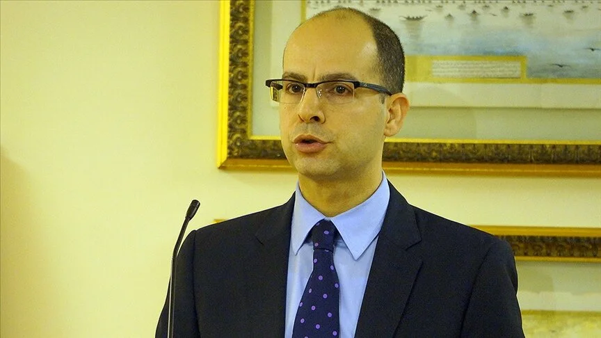 Ersin Tatar, KKTC New York Temsilcisi Mehmet Dana’yı kabul etti