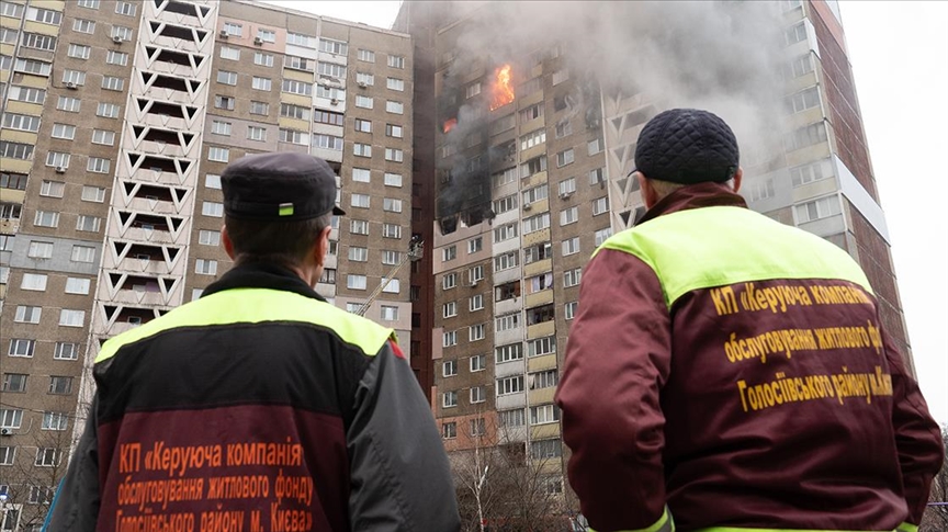 Ukrayna: “Rusya, başkent Kiev’e seyir ve balistik füzelerle saldırdı”