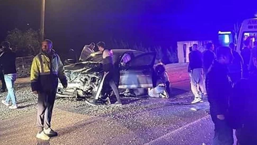 Girne – Güzelyurt ana yolunda iki araç yüz yüz çarpıştı: 19 yaşındaki Barış Ağca yaşamını yitirdi!