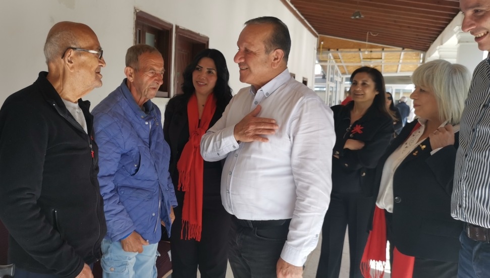 DP, Lapta Huzurevi’ni ziyaret etti