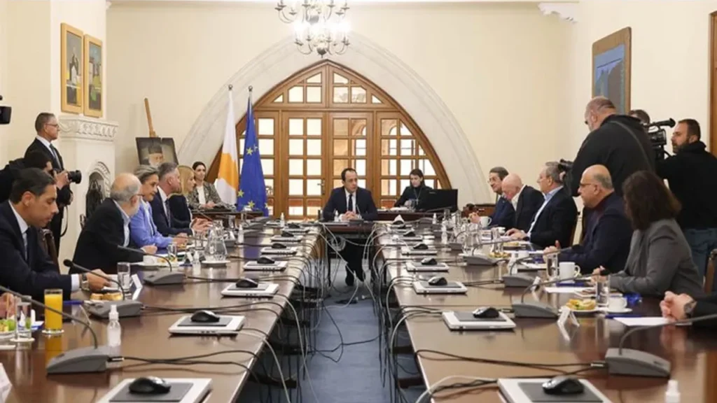 Güney Kıbrıs’ta Ulusal Güvenlik Konseyi toplantısı