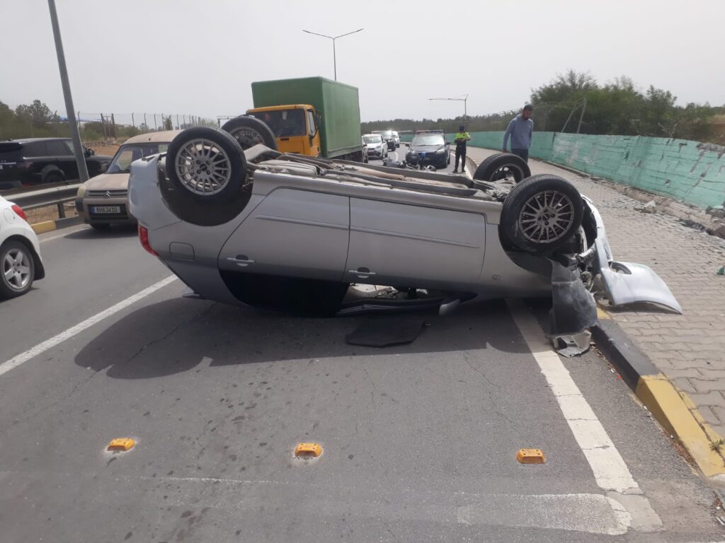 Metehan’da kaza… Bir kişi yaralandı