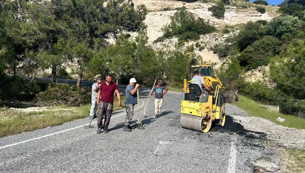 Güvercinlik ve Sadrazamköy yollarındaki bakım-onarım çalışmaları tamamlandı
