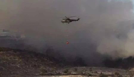 Limasol’da yılın ikinci büyük yangını çıktı