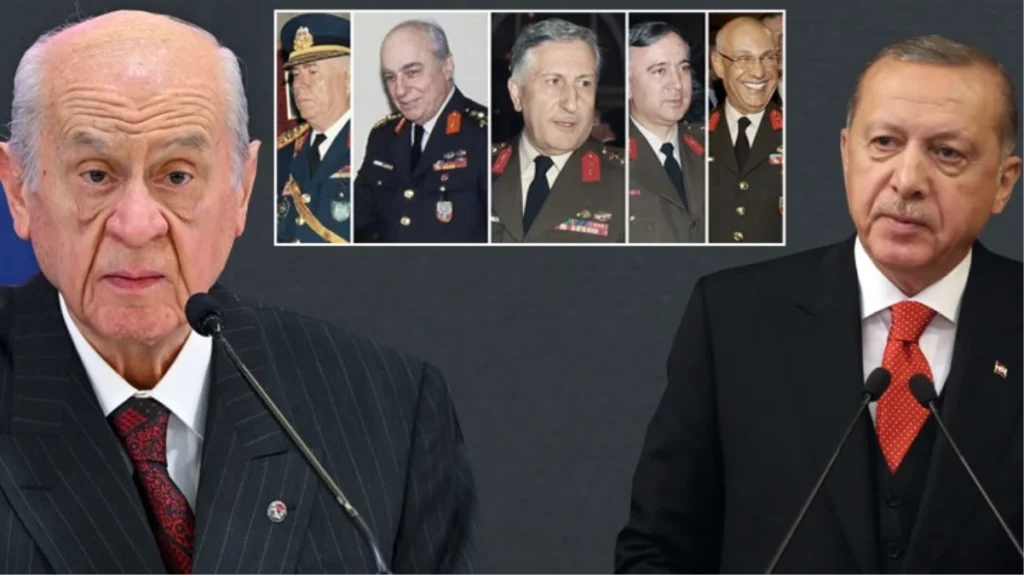 Bahçeli, paşalardan birinin aftan yararlanmasına itiraz etti: Ben olsam çıkarmazdım